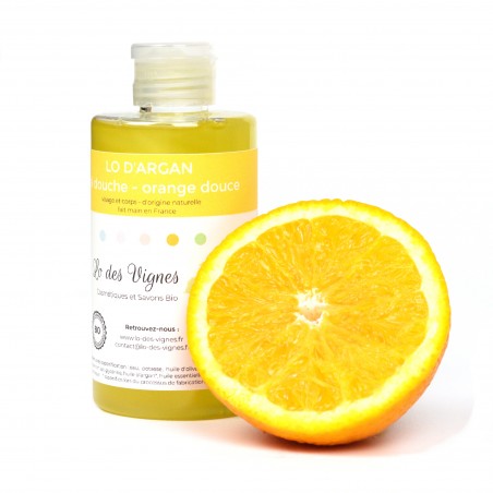 Gel douche bio - Orange...