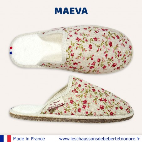 MAEVA Mules Femme Lin...