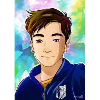 potrait manga
profile réseux sociaux
profile tik tok
logo twitch