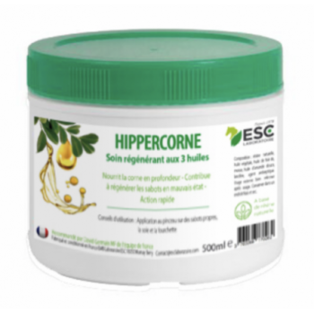 Hippercorne – Puissant régénérant pour sabots cheval – Formule à base de résine végétale