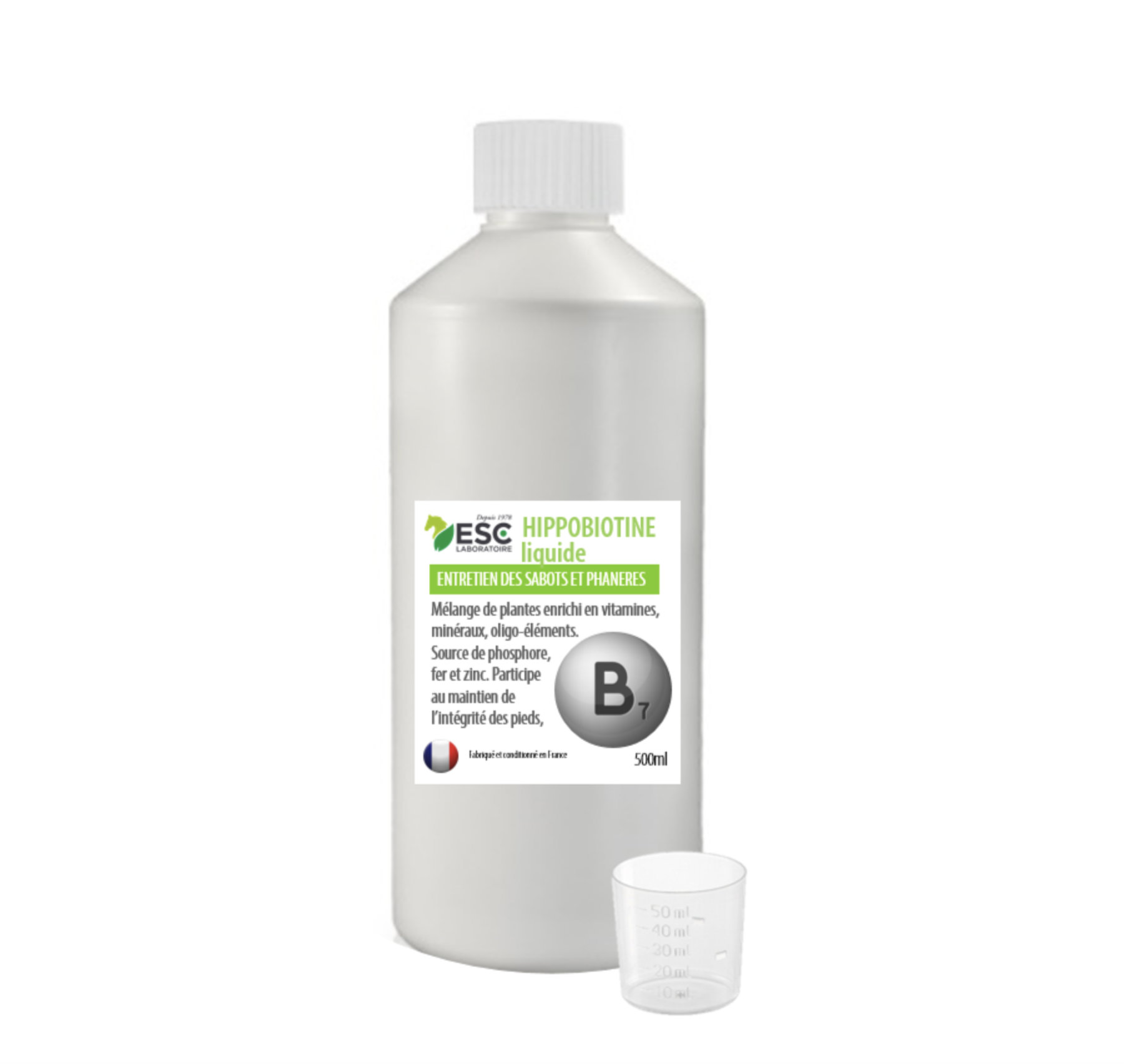 Hippobiotine liquide – Protection sabots cheval – Complément liquide source de biotine