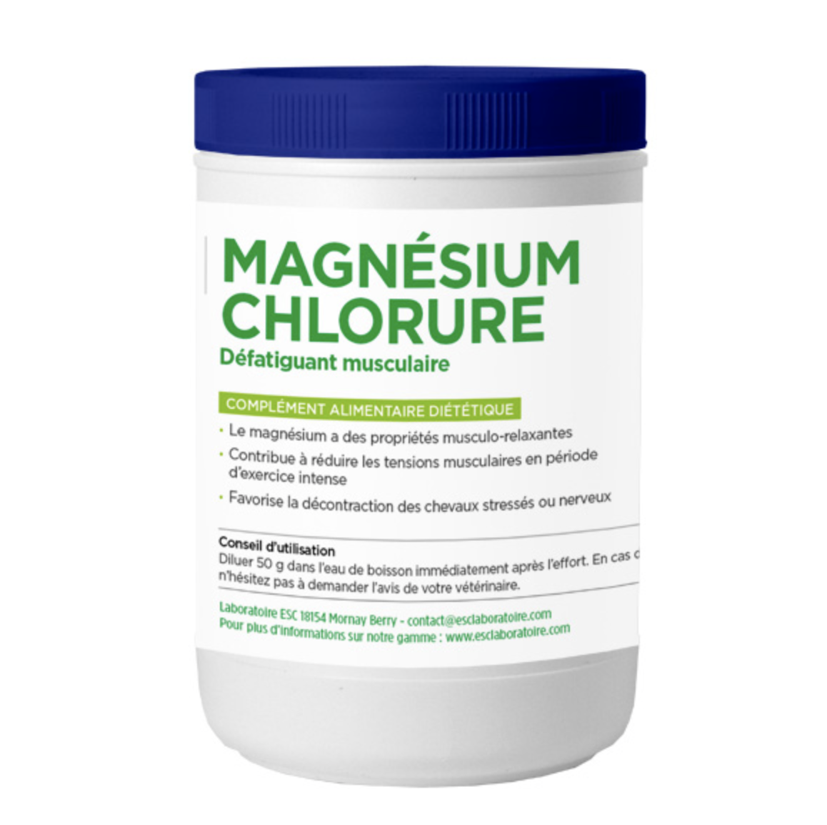 Magnesium Chlorure – Récupération musculaire cheval et gestion du stress