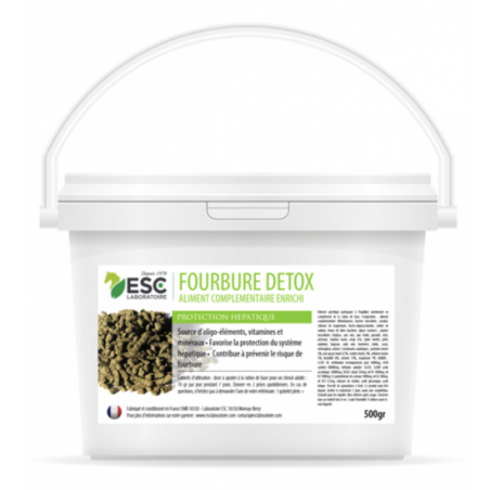 Fourbure Detox – Complément enrichi à base de plantes draînantes – Fourbure cheval