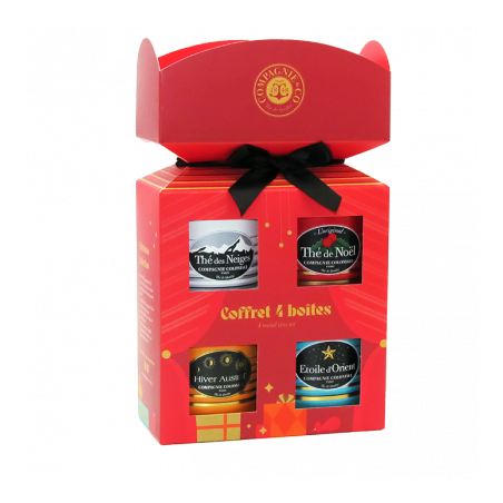 Coffret 4x30g - Thé de Noël...