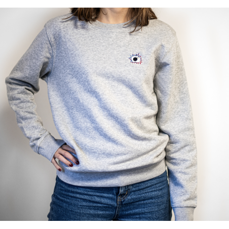 Pull gris femme XS - La...