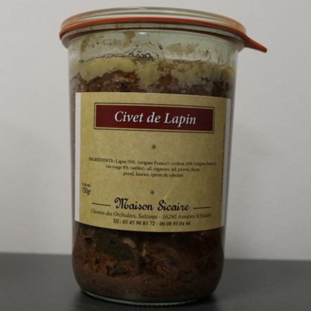 Civet de lapin