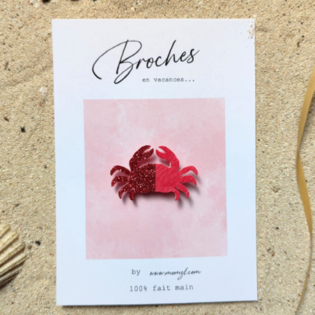 Broche Crabe