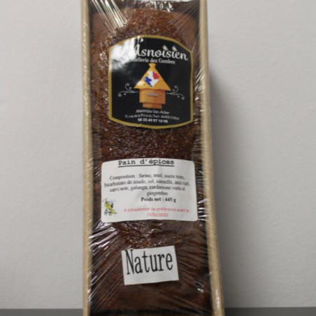 Pain d'épices nature