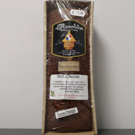 Pain d'épices aux écorces...