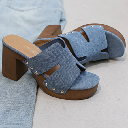 Mules en jean H