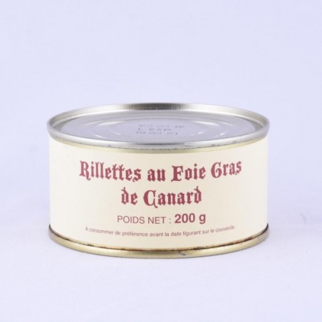 Rillettes au foie gras de...