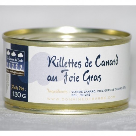 Rillettes de canard au foie...