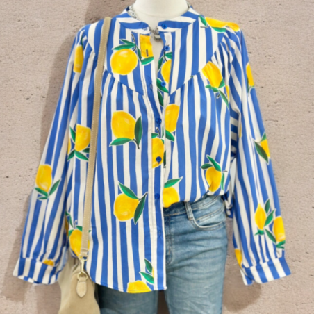 Chemise citrons 