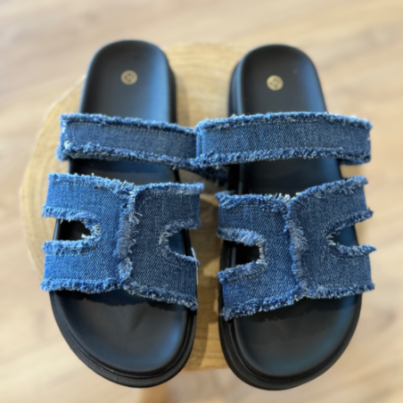 Mules en jean