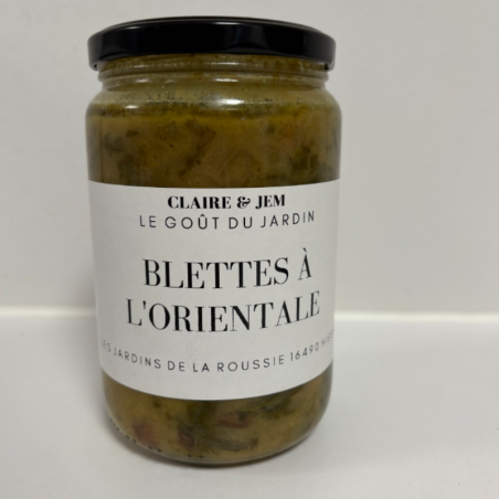 Blettes à l'Orientale - 650g