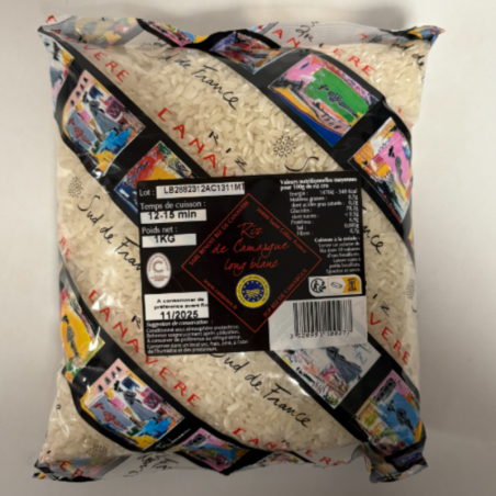 Riz de Camargue long blanc...