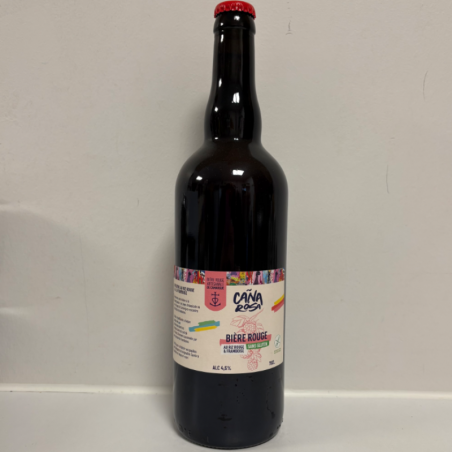 Bière rouge au riz rouge et...