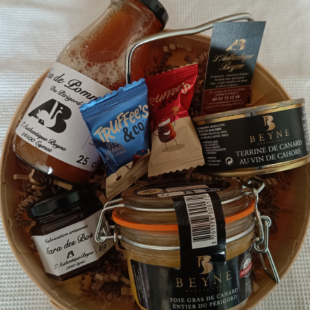 Coffret Panier osier