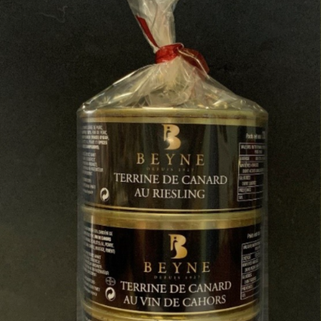 Assortiment 4 terrines 130 g