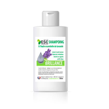 shampoing brillance -soin nettoyant crins cheval