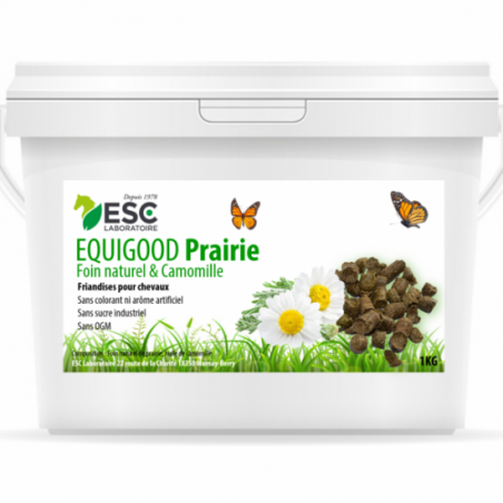 Equigood prairie - Friandise naturelles pour chevaux à base de foin