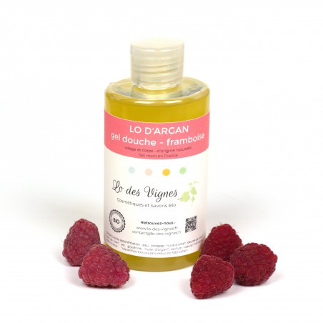 Gel douche bio - Framboise...